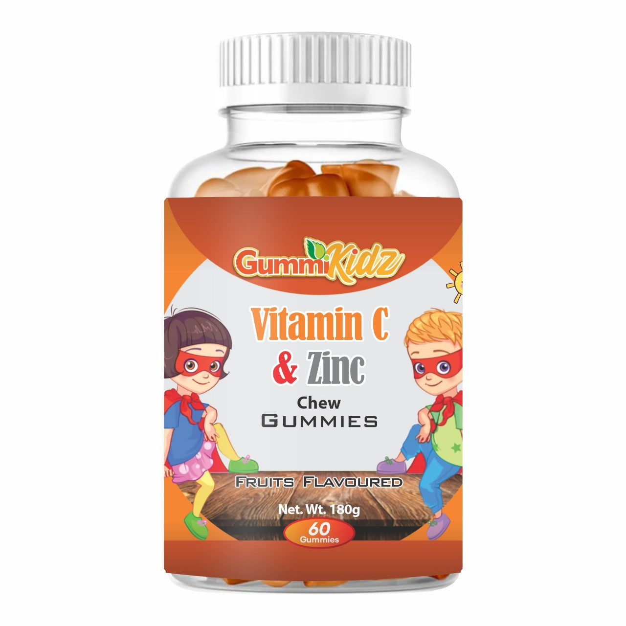 Vitamin C and Zinc Kids Chew Gummies