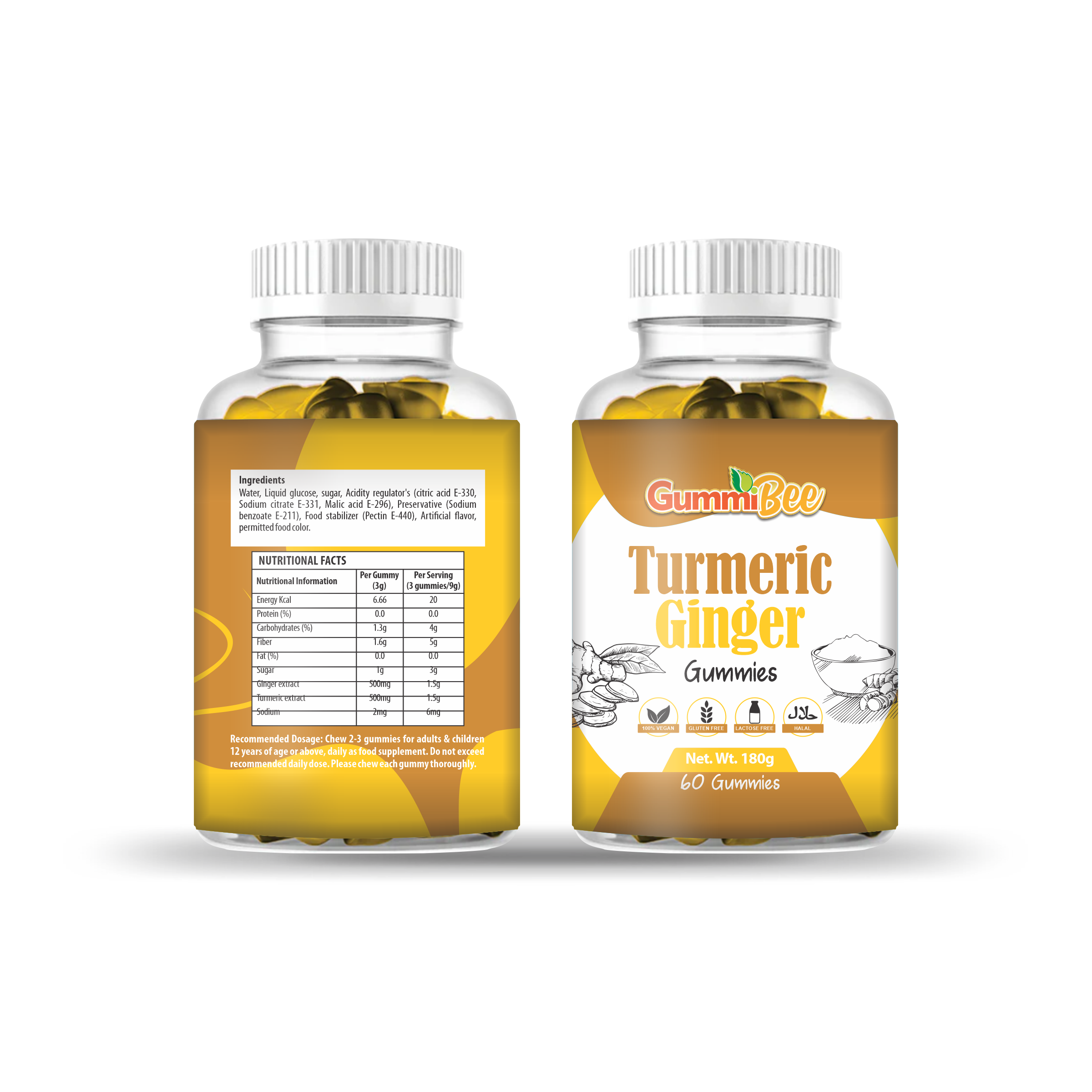 Turmeric Ginger Gummies