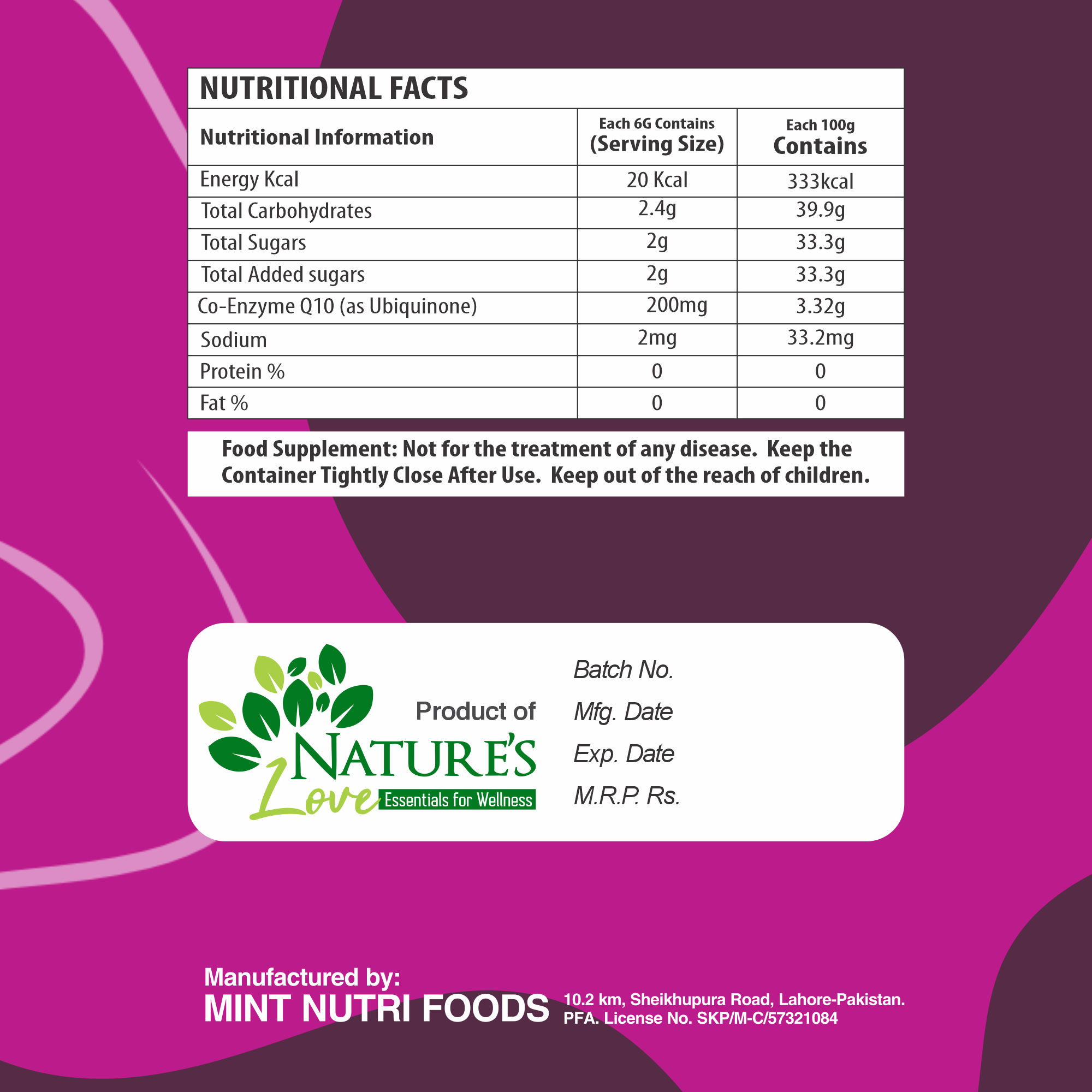 Co-Enzyme Gummies
