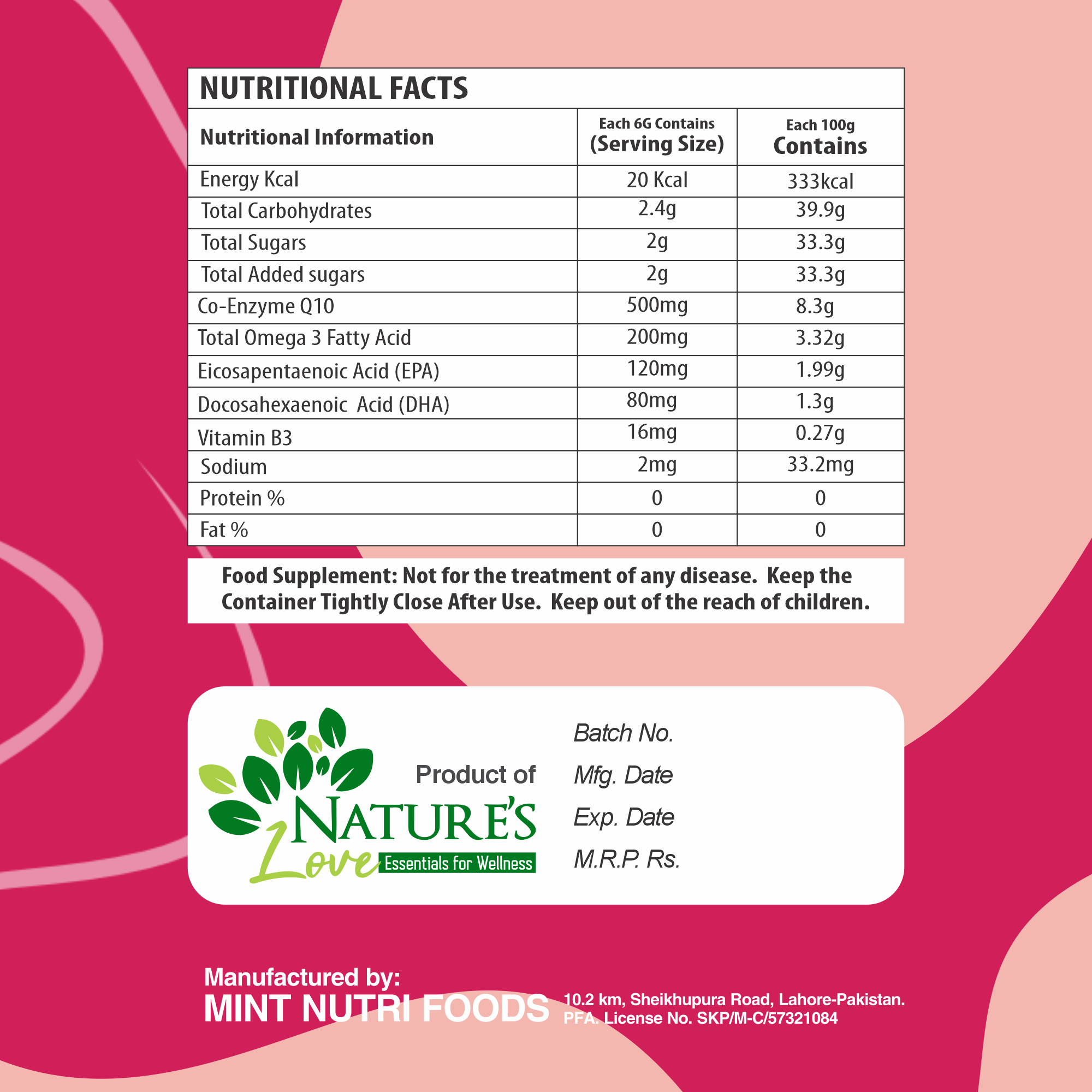 Co-Enzyme Q10 Plus Omega-3 Gummies