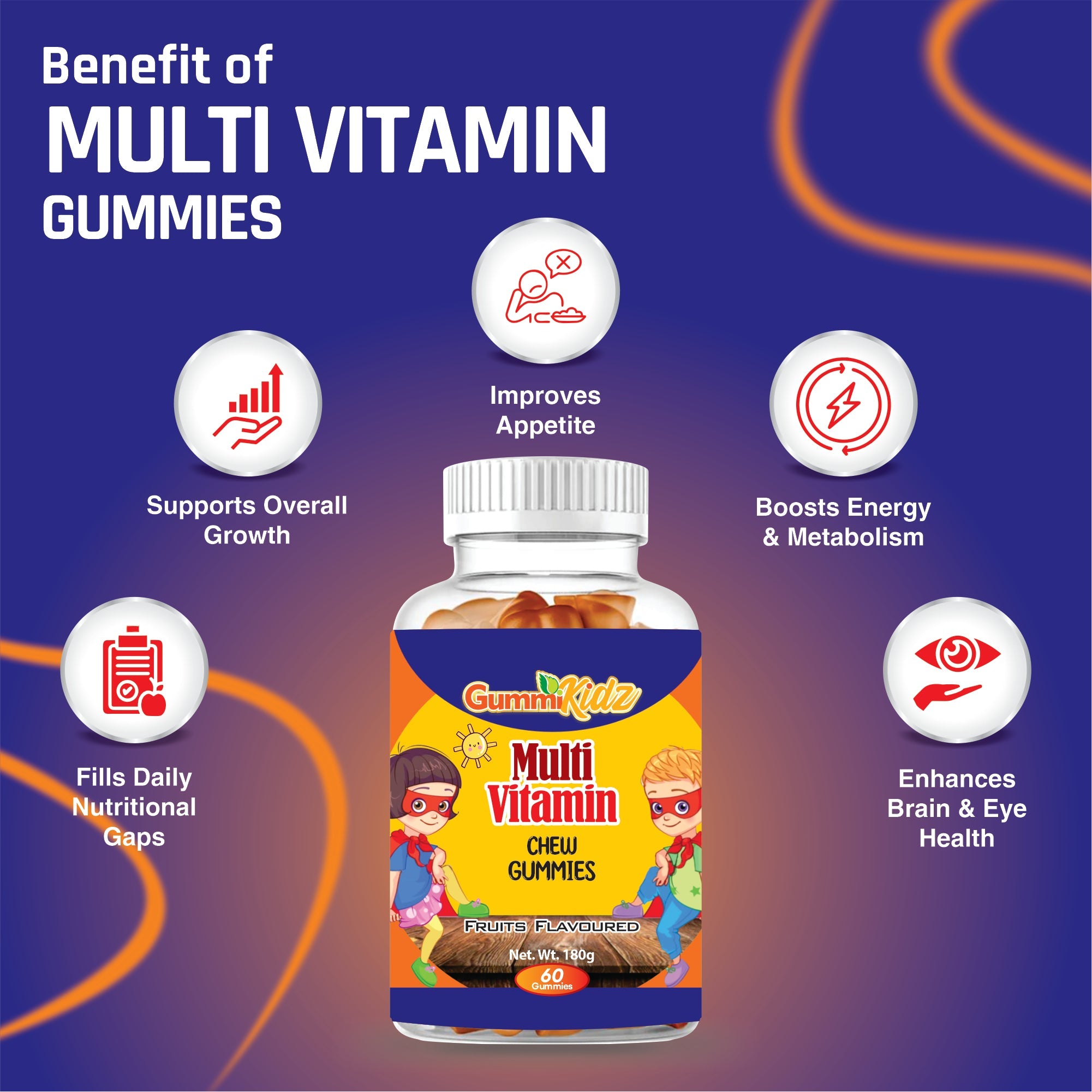 Multivitamin Kids Chew Gummies